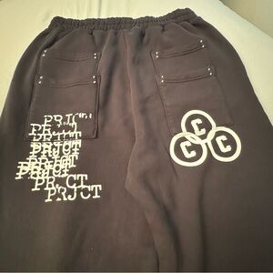 Project Capri Baggie Sweatpants Stretch Waist Size 2XL PRJCT Skater Hip Hop XXL
